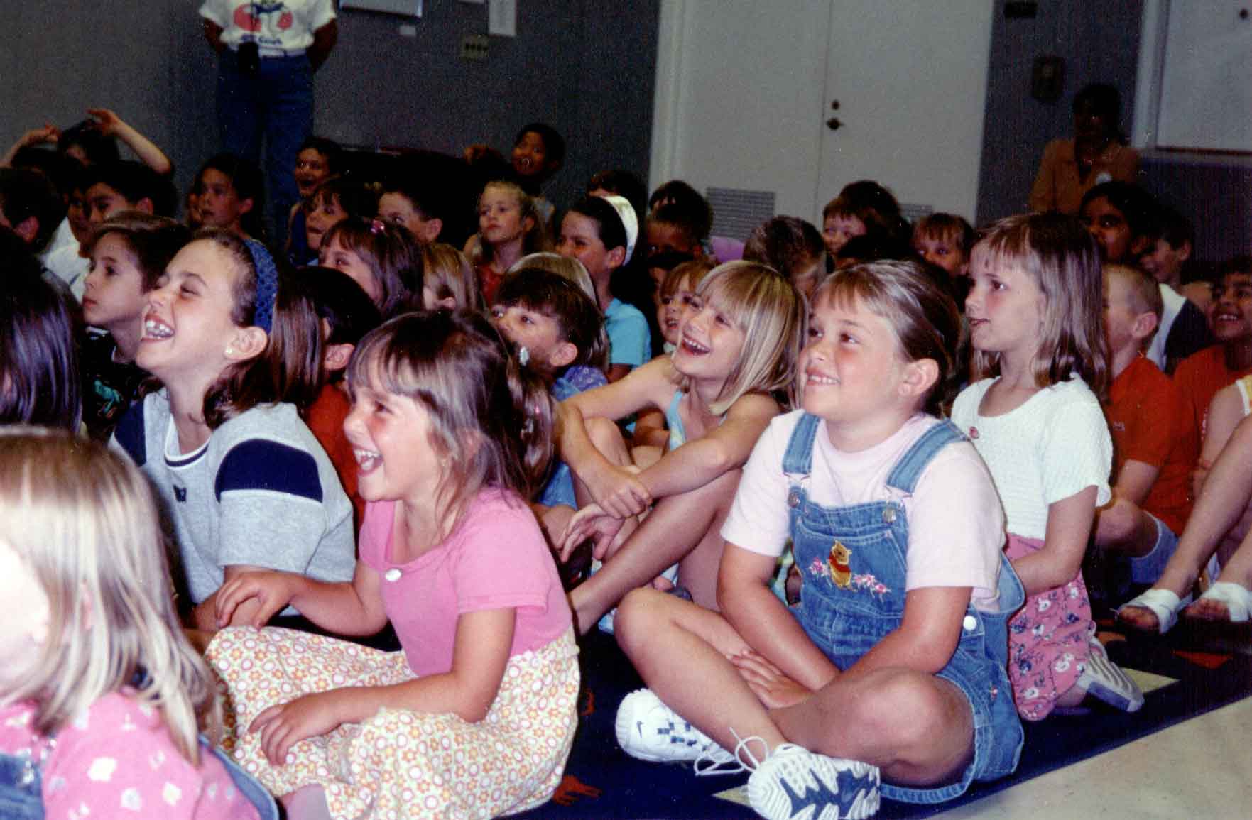 Happy Kids Watching Doug's Show